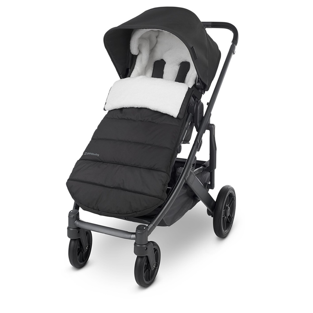 Black Cozy Infant Stroller Footmuff - Brand: uppababy